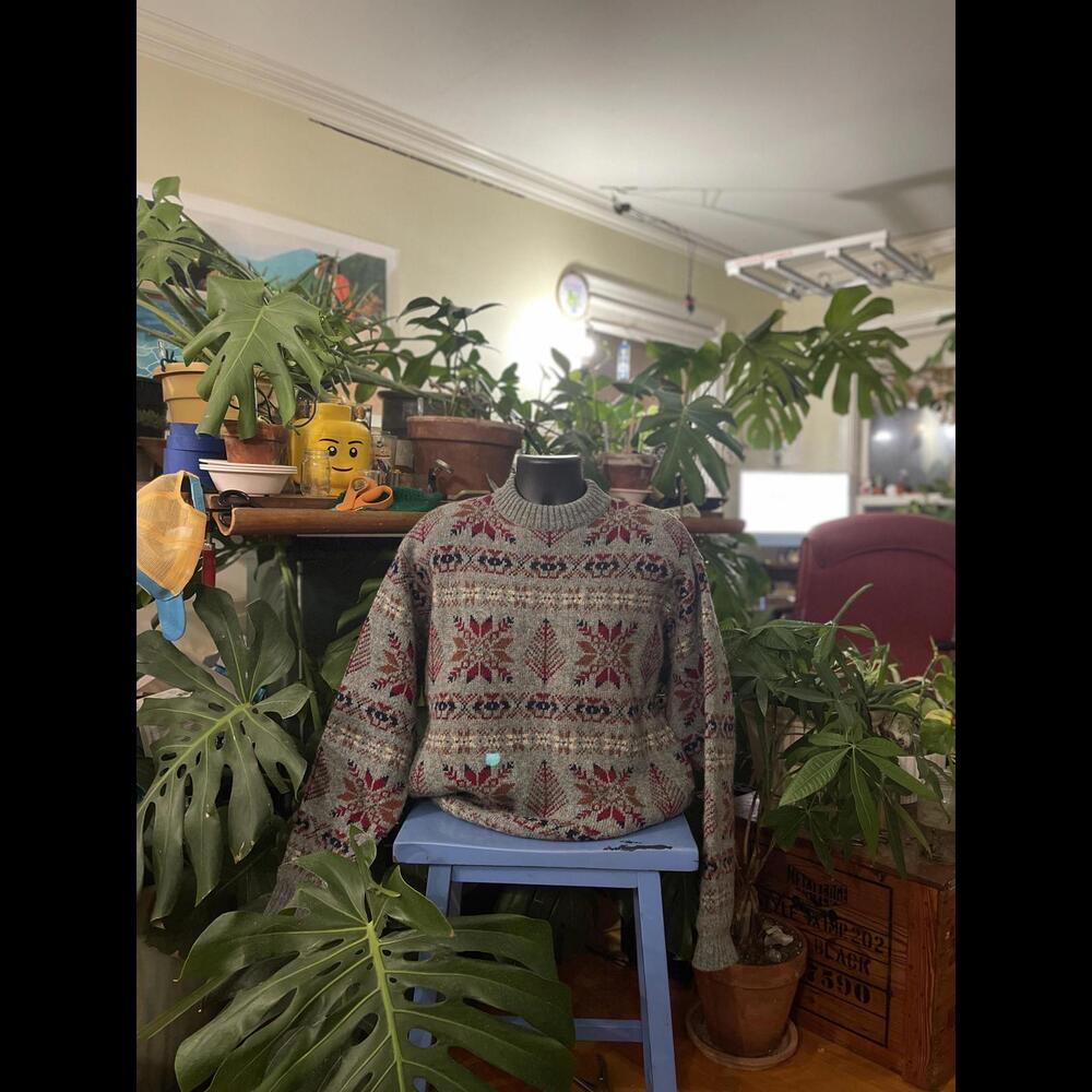 Vintage Abercrombie & Fitch Shetland Wool Sweater
